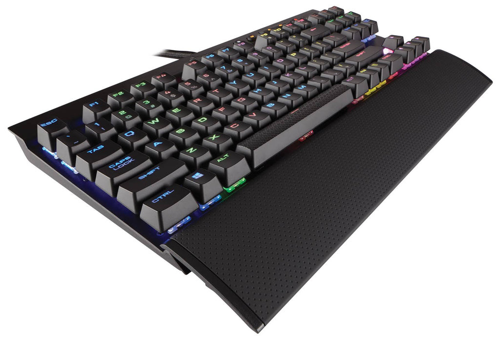 Compact Mechanical Gaming Keyboard with Cherry MX Speed RGB J408573