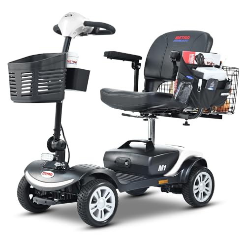 Compact 4 Wheel Electric Mobility Scooter (Black) U97682