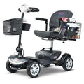Compact 4 Wheel Electric Mobility Scooter (Black) U97682