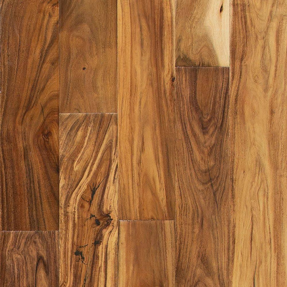 7/16 in. x 4.75 in. Tobacco Road Acacia Easy Click Engineered Hardwood Flooring Z66987