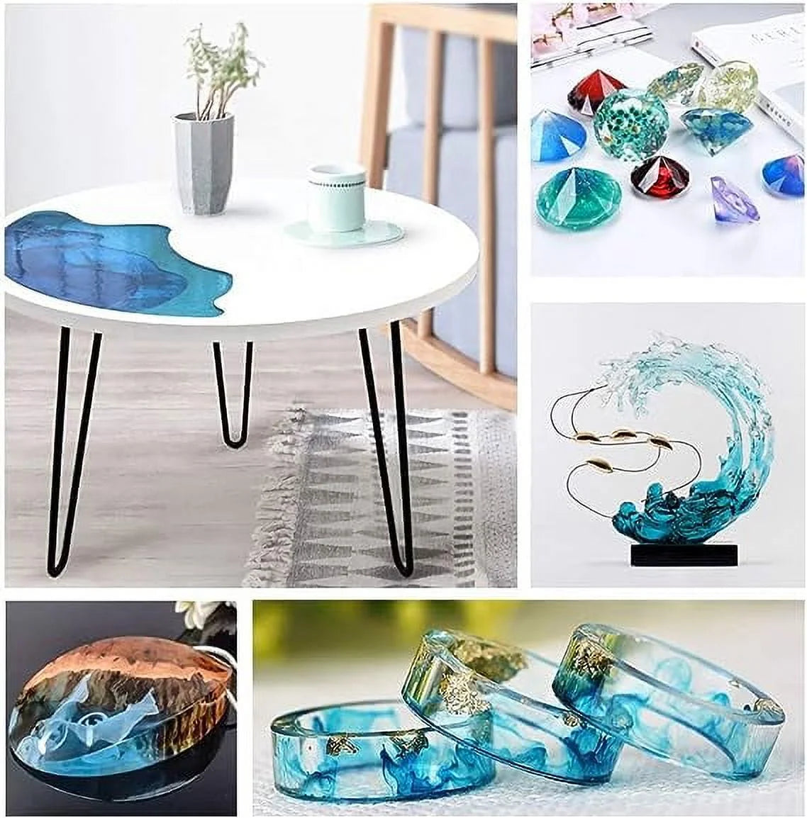 16OZ Clear Epoxy Resin Kit Q85229