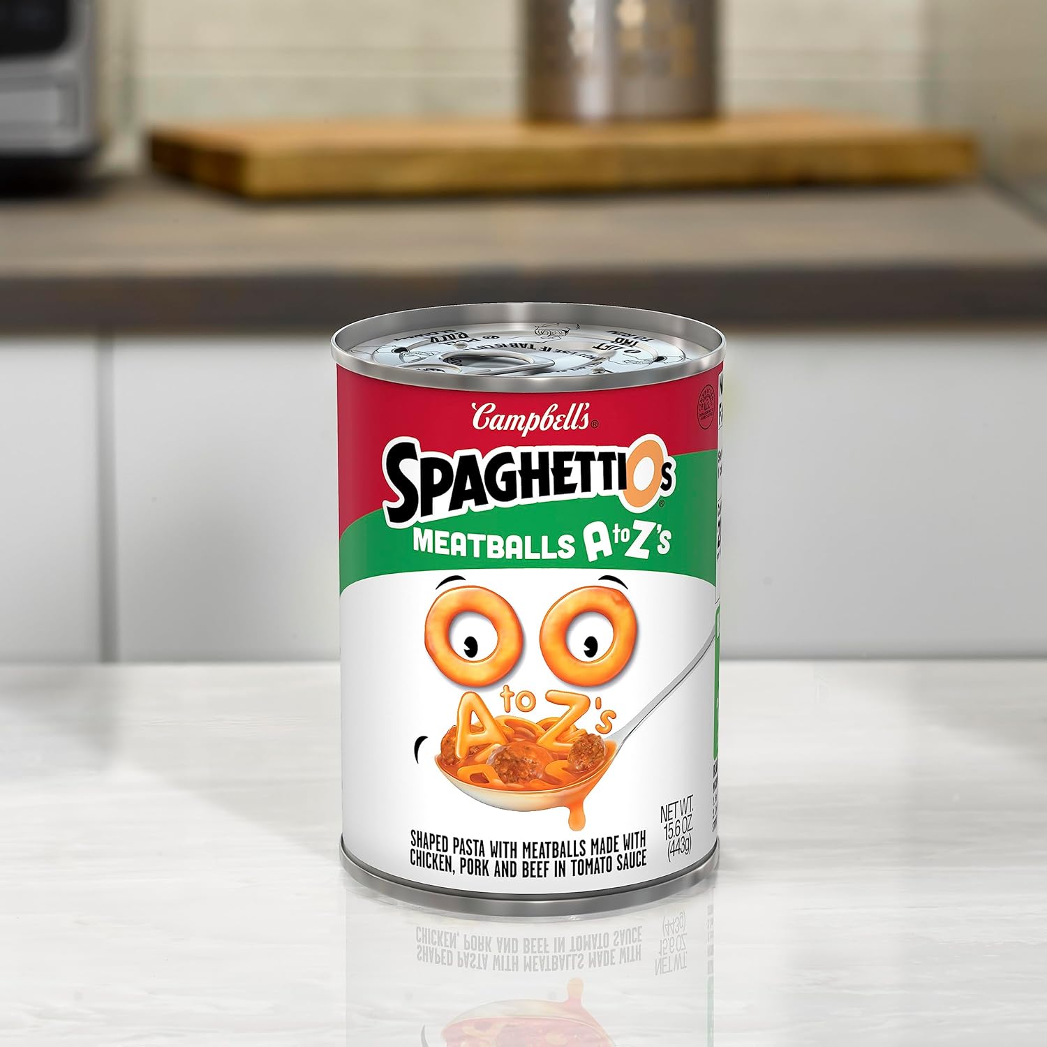 15.6 oz Canned Pasta with Meatballs (Pack of 12) O127