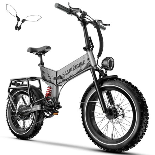 52v 20AH Full Suspension Electric Bike with 20"x 4.0 Fat Tire H909