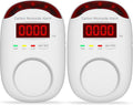 2 Pack Carbon Monoxide Detectors with Digital Display M64345