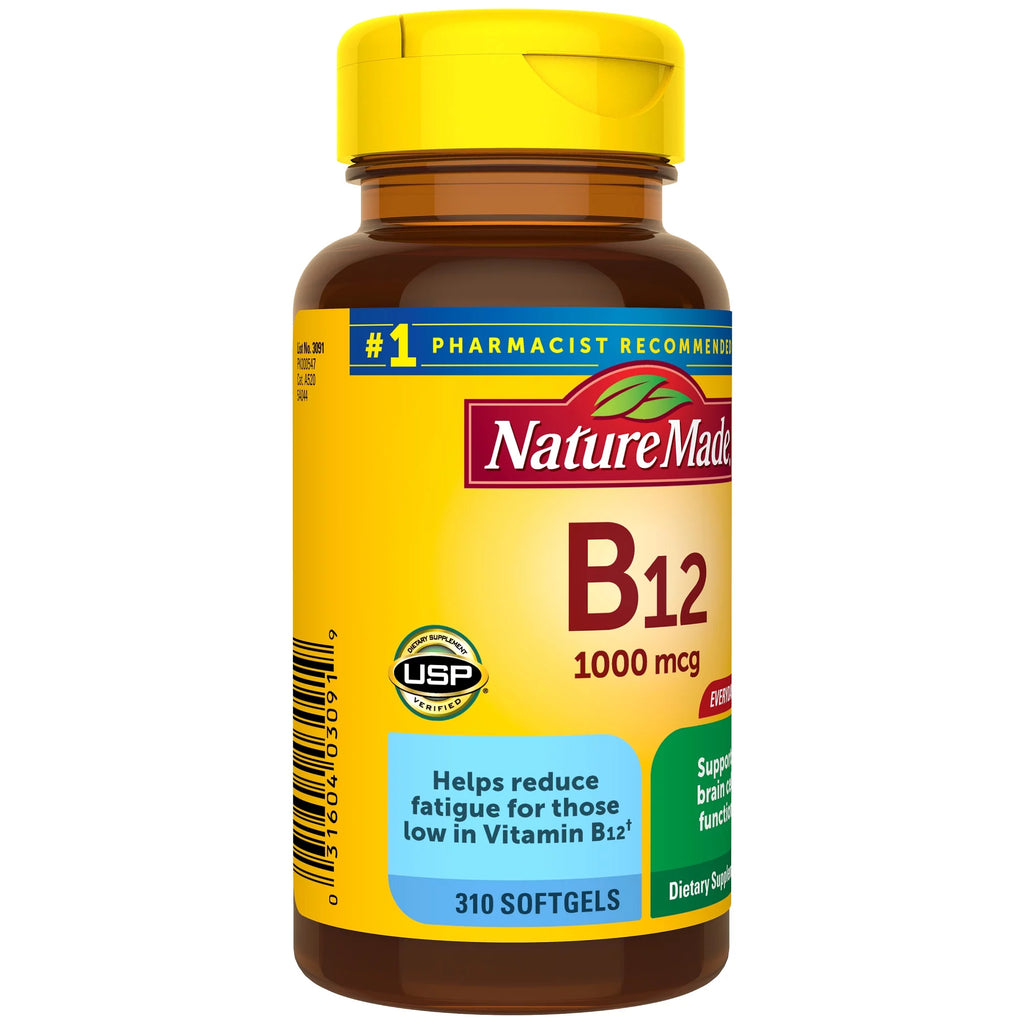 Vitamin B12 1000 mcg Softgels, 310 Count X86502