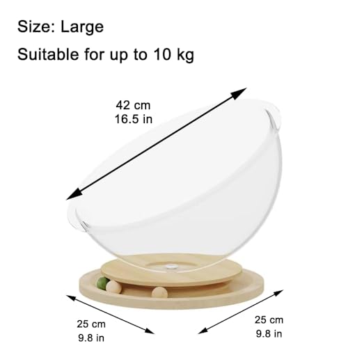 Solid Wood Cat Bed M40525