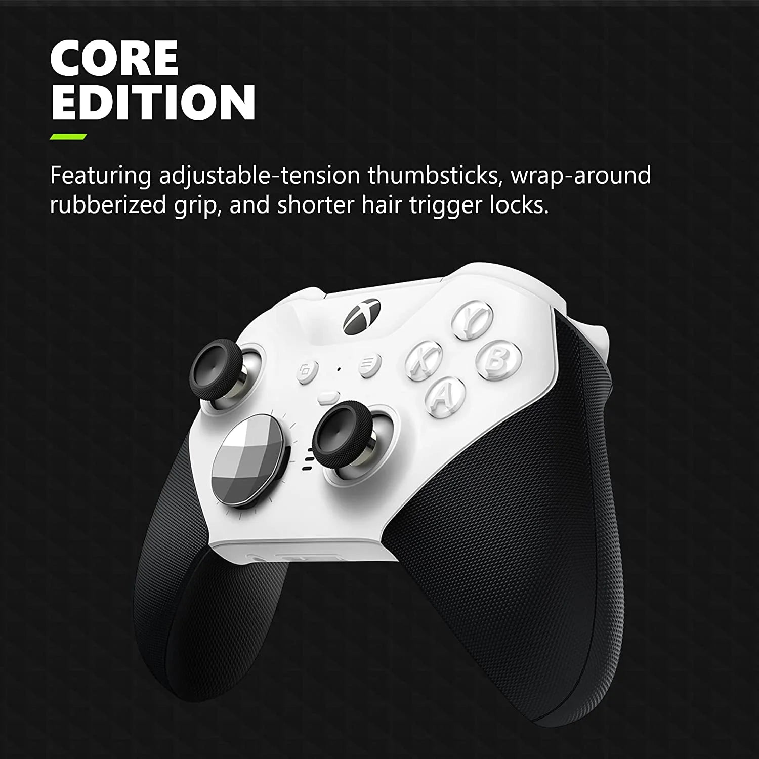 White Wireless Gaming Controller with Black Gaming Buds + Cleaning Kit C21018