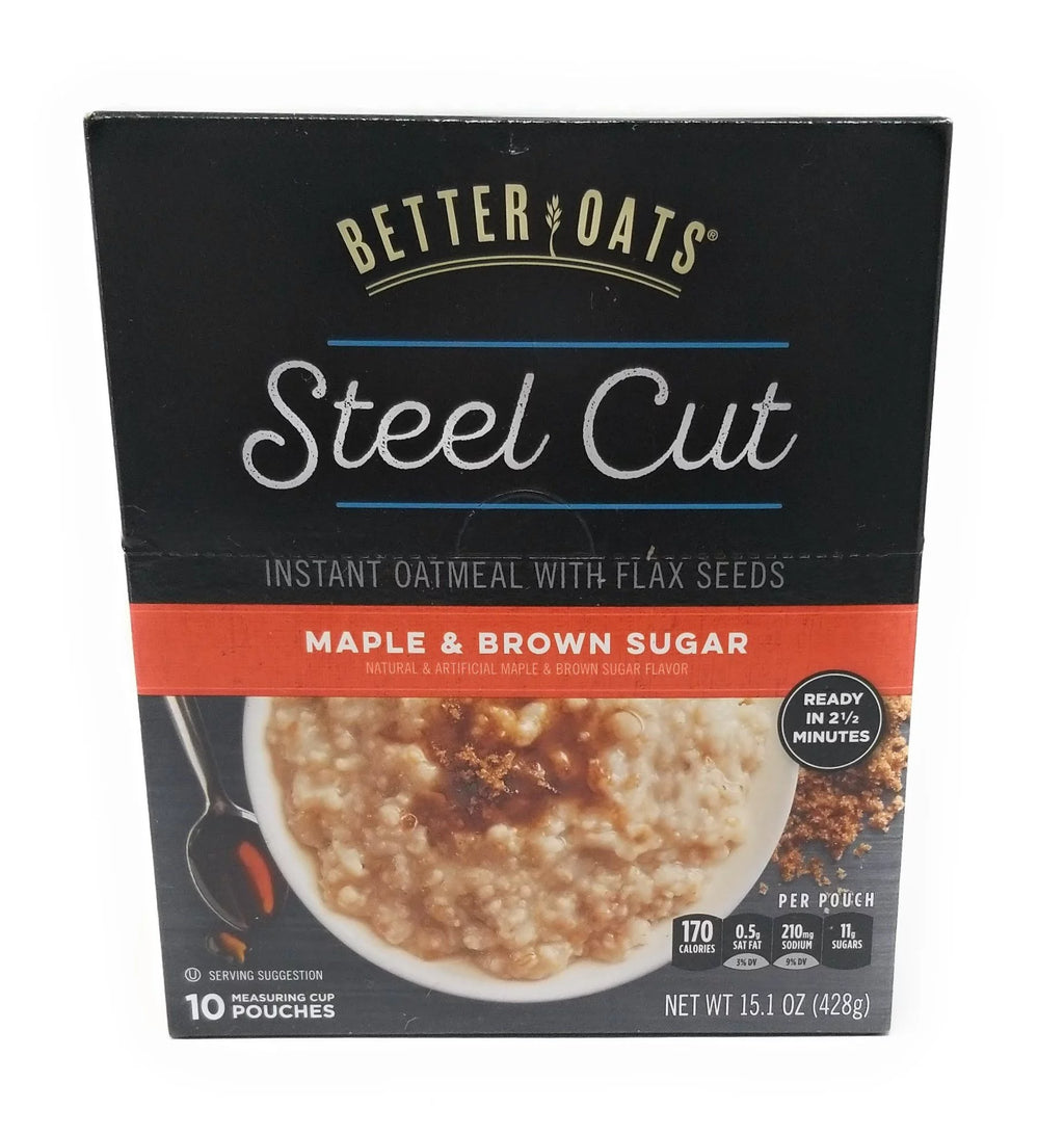 Steel Cut Maple Brown Sugar Oats 2 Pack 15.1 Ounce T53404