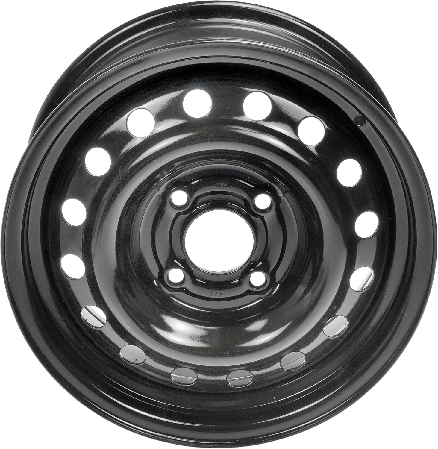 Black 15 X 6.5 In. Steel Wheel F56358