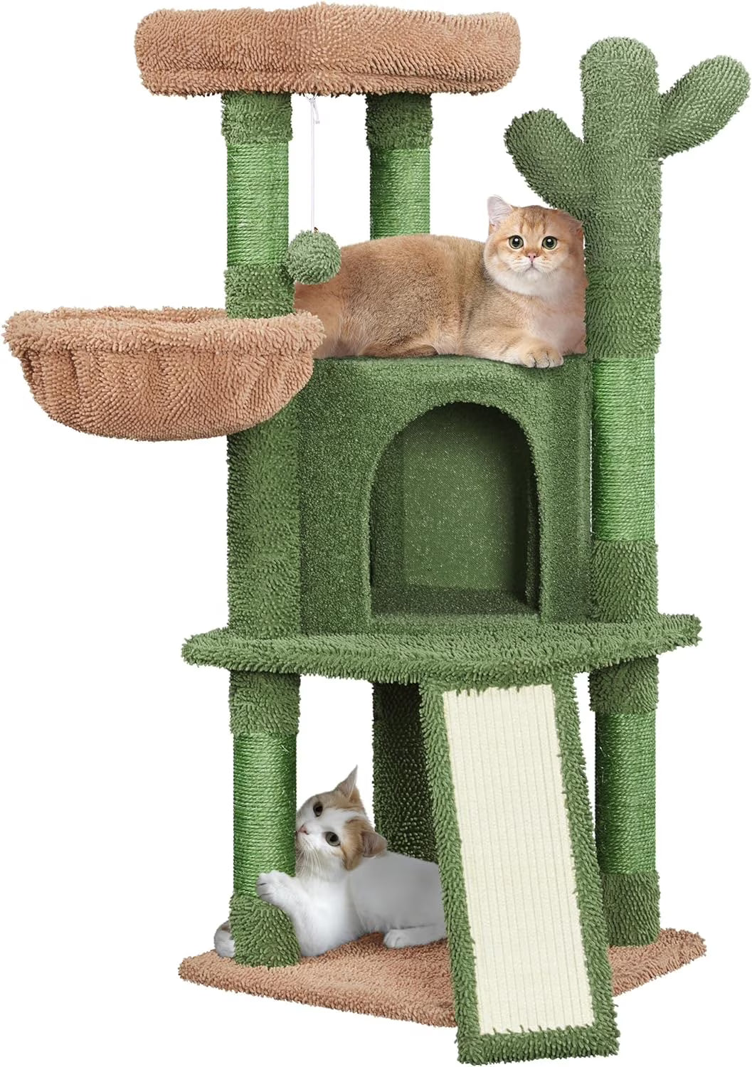 Cactus Cat Tree with Scratching Posts H56295
