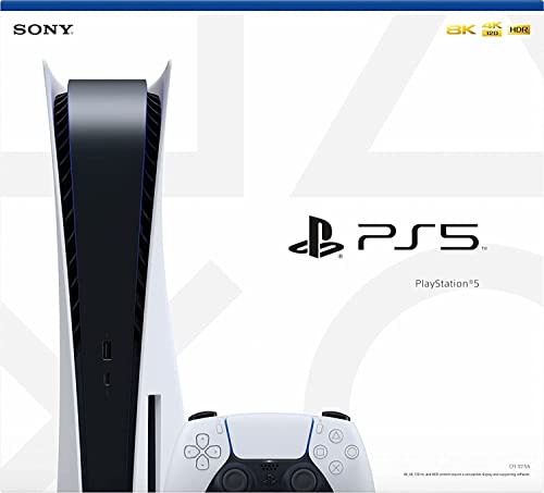 Playstation 5 Disc Version Console Bundle with Pulse 3D Wireless Headset (Renewed) O7194