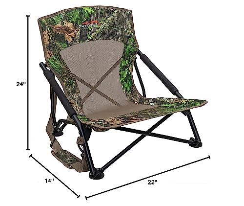 Turkey Hunting Chair with Camo Steel Frame and Carry Strap X184497
