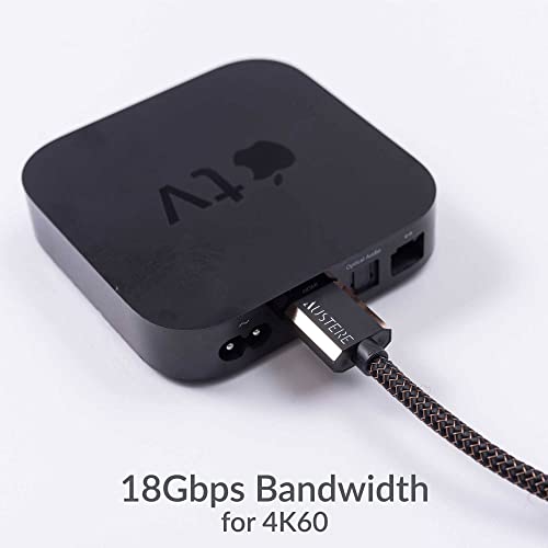 85 Inch QLED 4K Smart TV with 2.5m Premium Braided 8K HDMI Cable D423