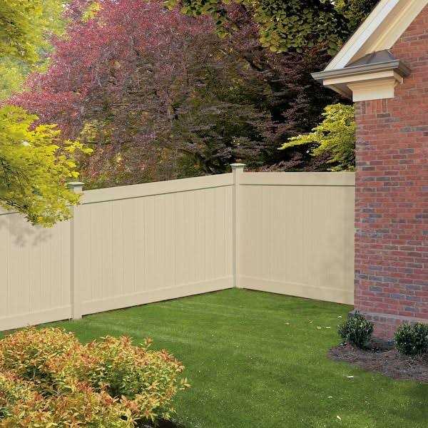 White Vinyl Privacy Fence Panel Kit X663