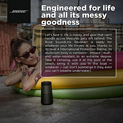 Black Portable Bluetooth Speaker with 360 Degree Sound Z14712