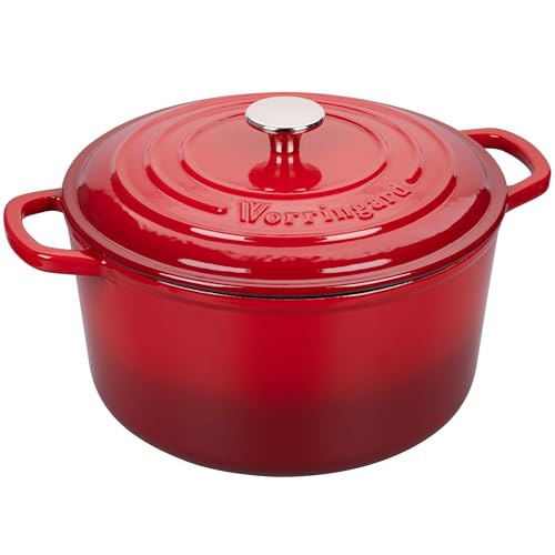 4.5 Quart White Enameled Cast Iron Dutch Oven N877123
