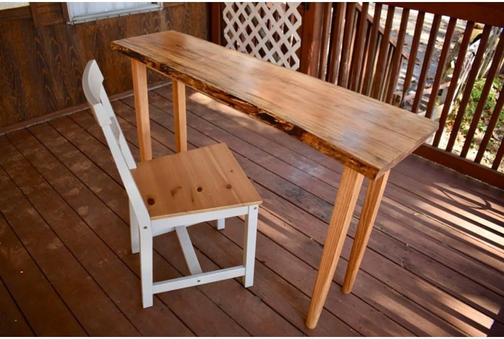 Spalted Live Edge Wood Desk B377