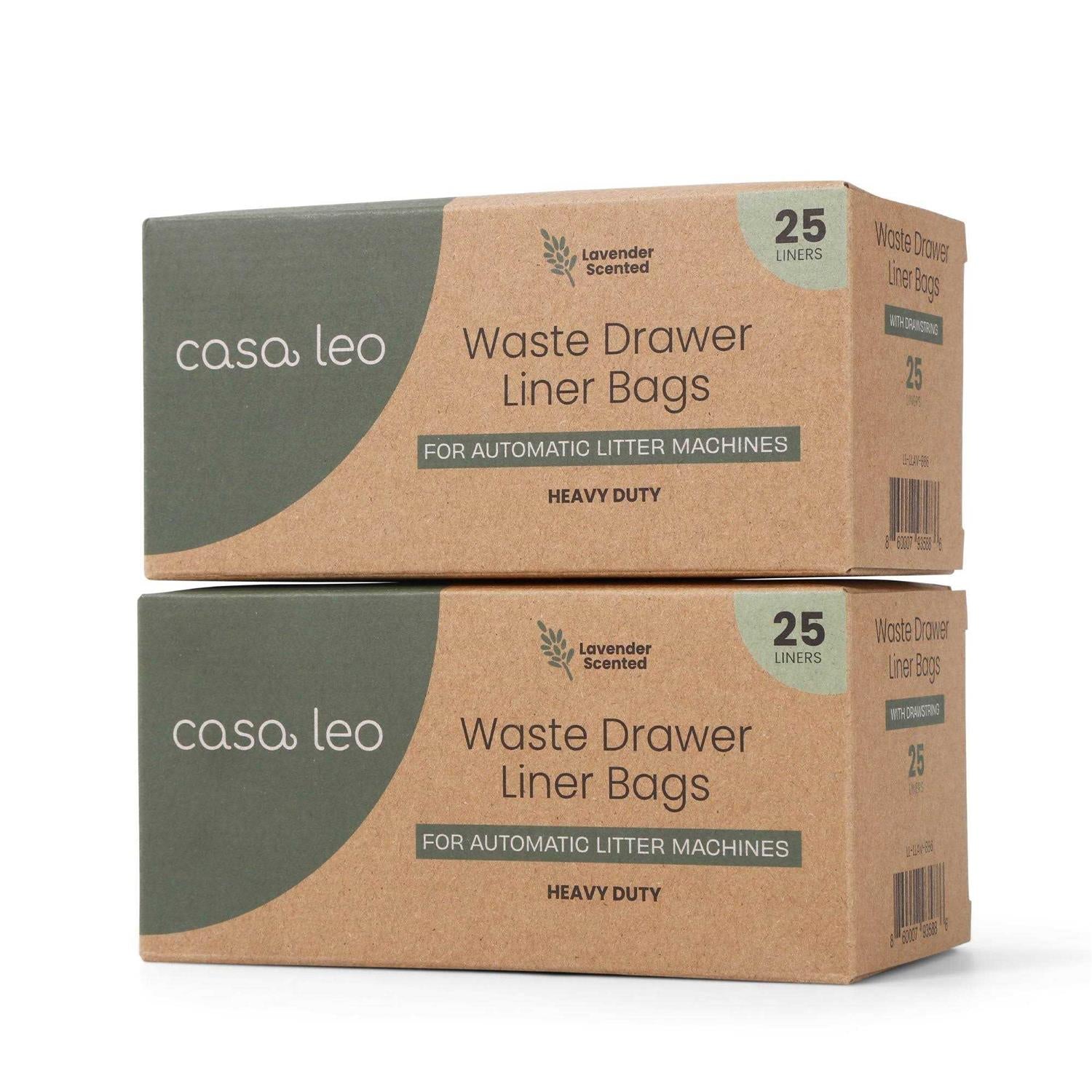 Drawstring Waste Drawer Liners for Automatic Self-Cleaning Litter Boxes B761