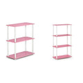 Dark Cherry 3-Tier Multipurpose Shelf Z811