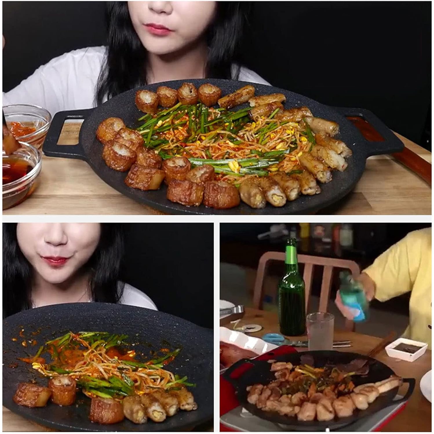 Non Stick Circular Korean Bbq Grill Pan (30cm) N507035