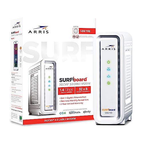 White DOCSIS 3.0 Cable Modem B892728