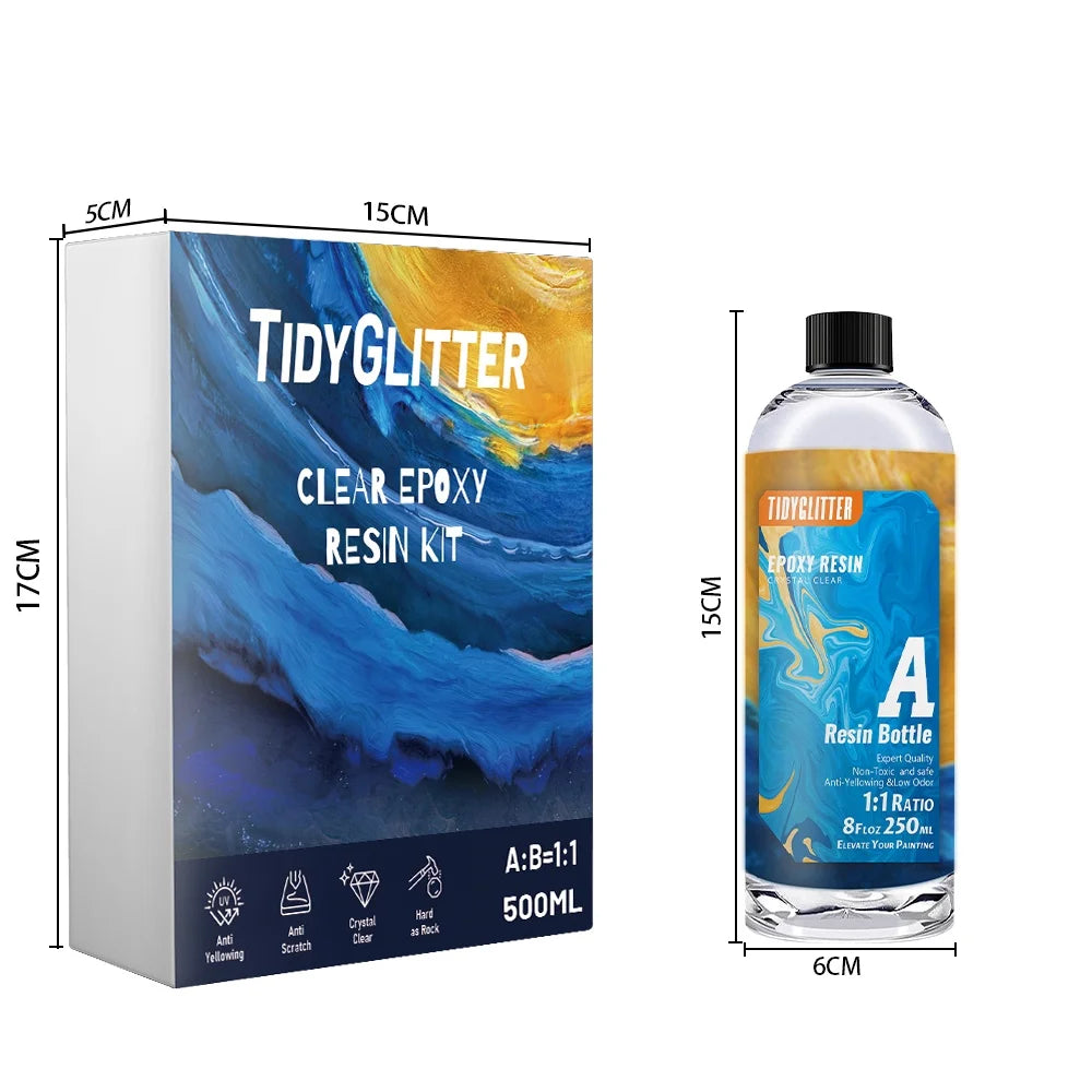 16OZ Clear Epoxy Resin Kit Q85229