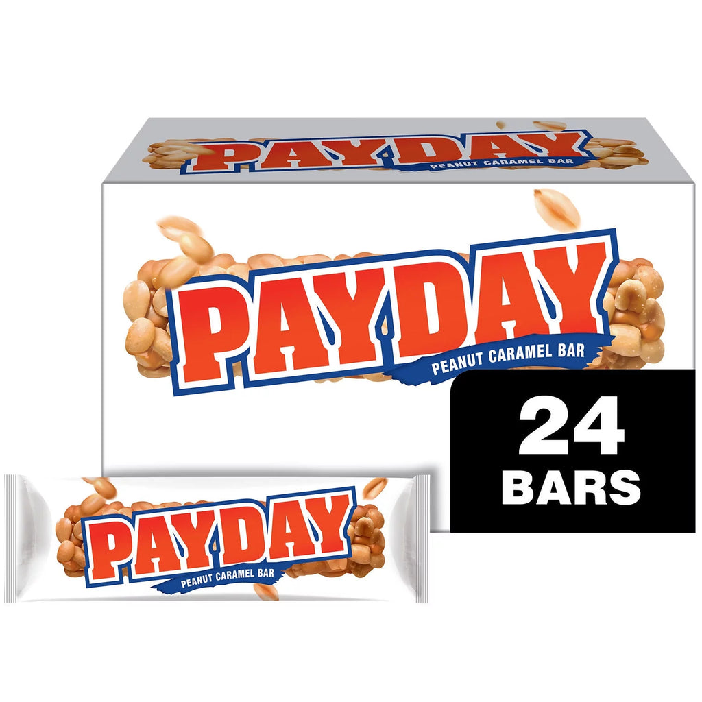 Peanut Caramel Candy Bars 1.85 oz 24 Count T503