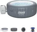 4 to 6 Person Inflatable Hot Tub with 140 AirJets and Insulated Cover L751031