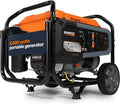 3,600-Watt Portable Generator Orange/Black F343615
