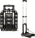 Black Aluminum Folding Luggage Cart N78662