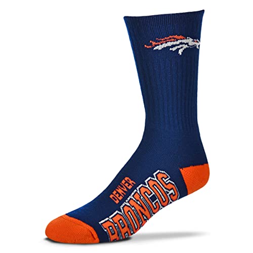 NFL Deuce Adult Team Logo Crew Dress Socks R357