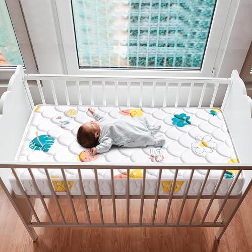 Dual-Sided Baby Crib Mattress and Toddler Mattress 52" x 27.6" x 5" J977894