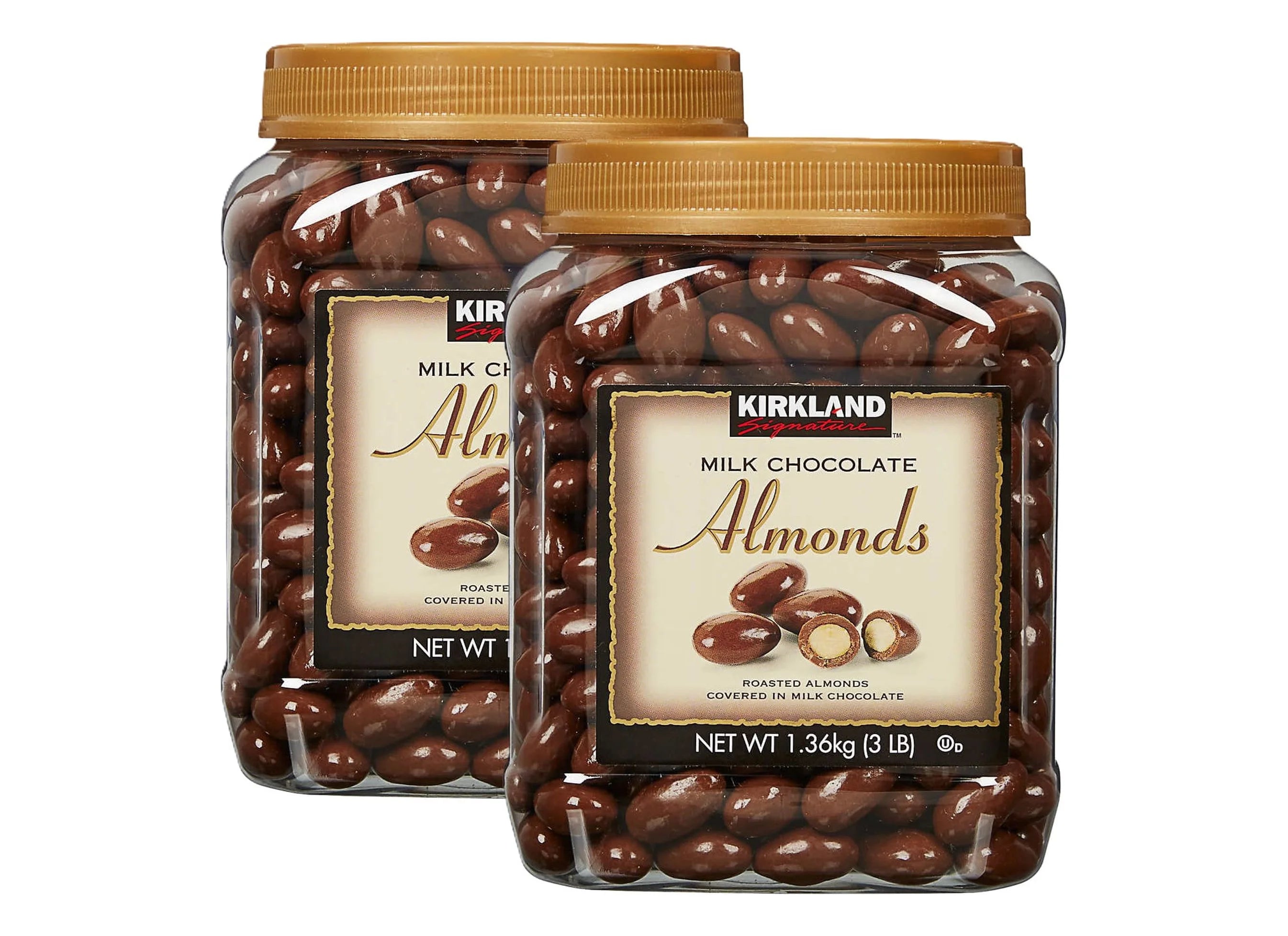 2 Pack Milk Chocolate Covered Almonds, 48 oz R73688
