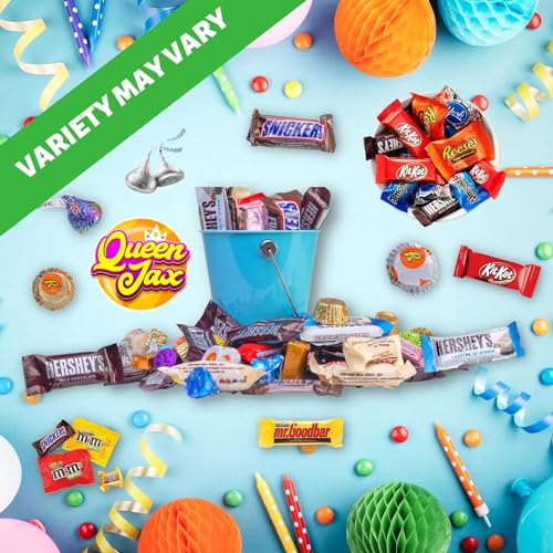 3 Lb Bulk Individually Wrapped Assorted Chocolate Candy Variety Pack E21345