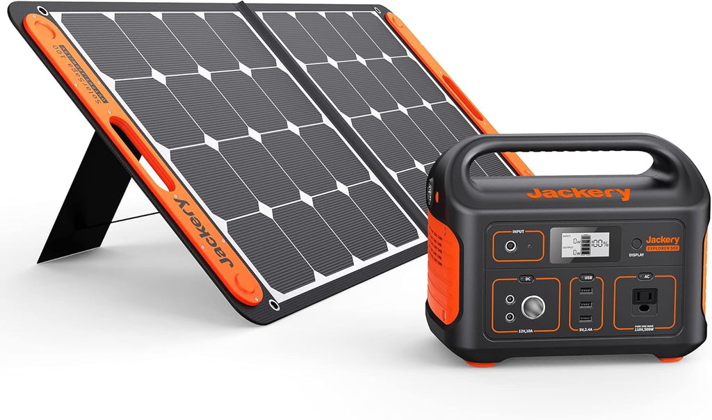 518Wh Solar Generator with Solar Saga 100 N175