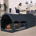Grey Pop Up Portable One Person Bed Tents 75”x28”x31”H D86754