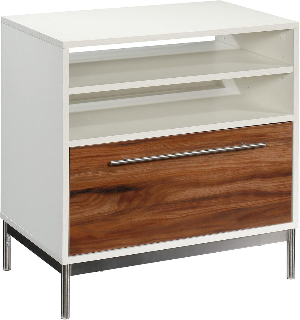 Pearl White Lateral File Pedestal N68322