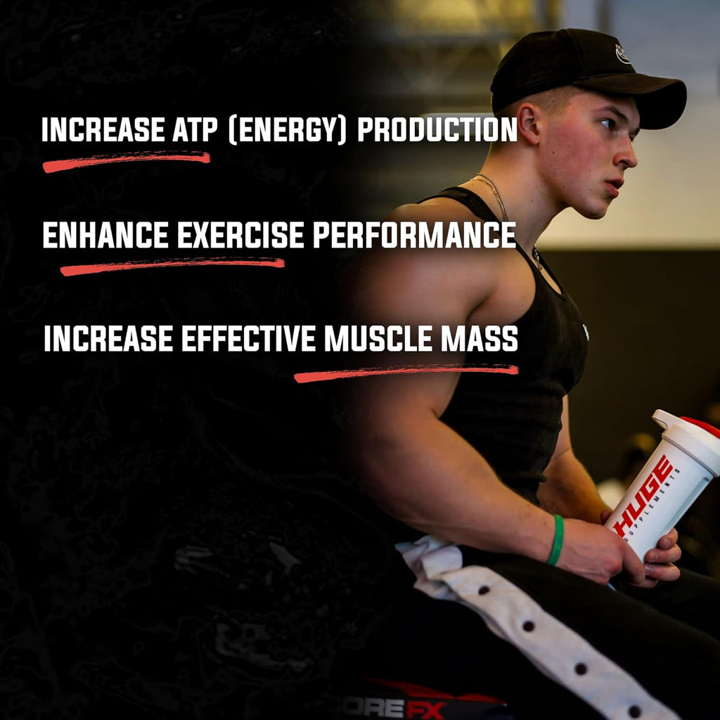 Creatine Monohydrate Pills, 5g Per Serving, 30 Servings R9525