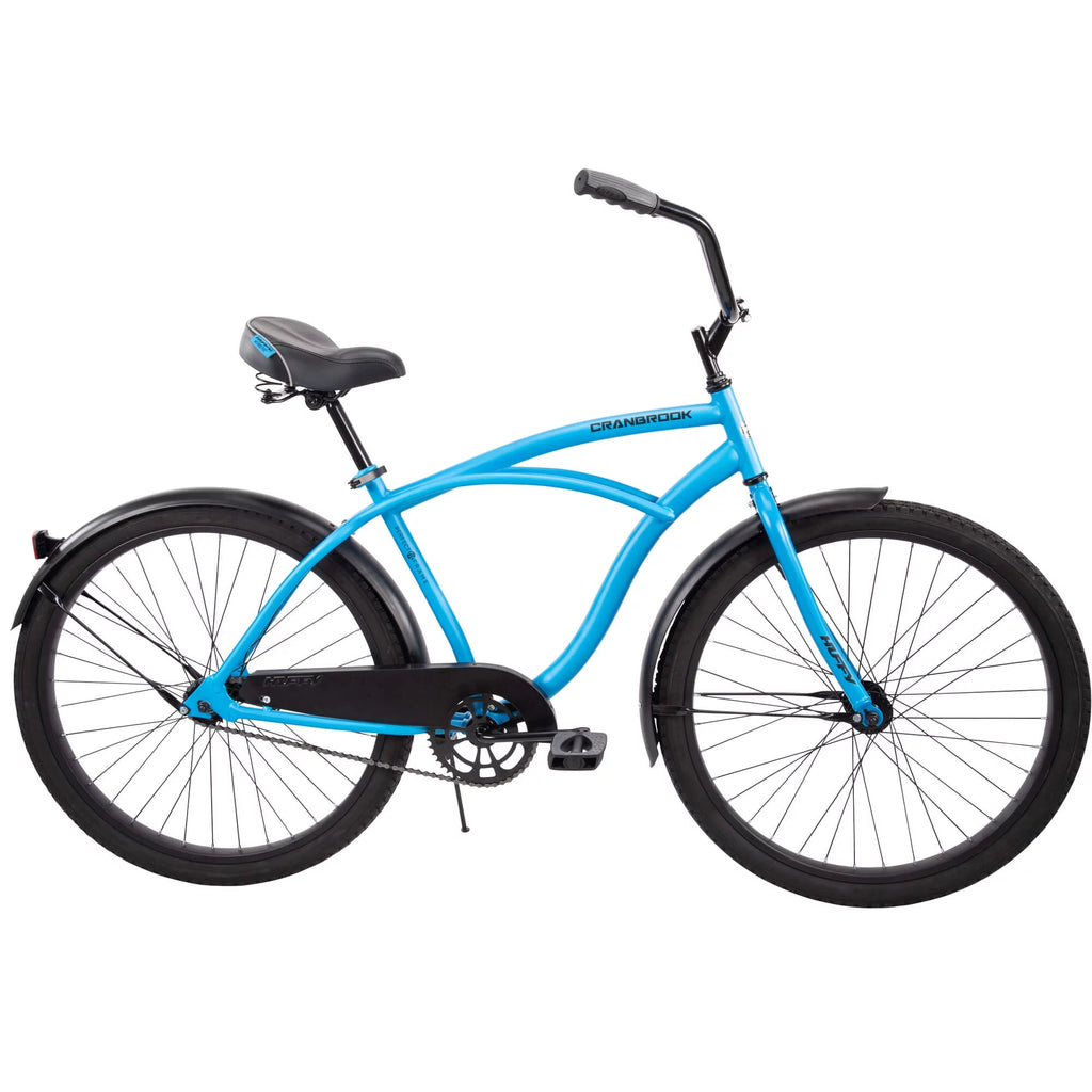 26" Matte Blue Men's Comfort Cruiser Bike D2487