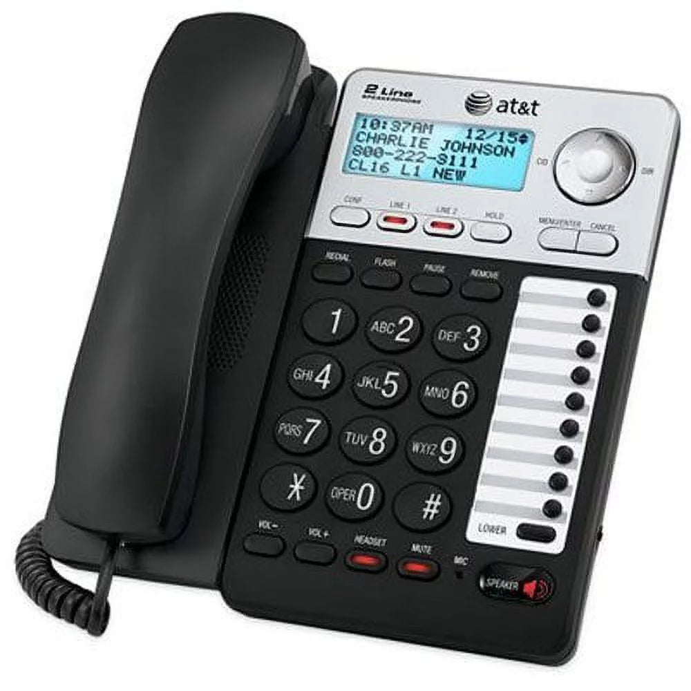 2-line Corded Desk Speaker Phone Y1806