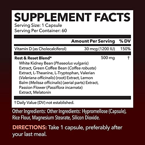60 Weight Loss Supplement Pills I9514