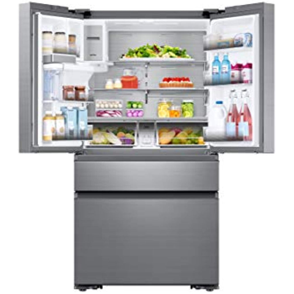 36" Freestanding 4 Door French Door Refrigerator with 22.6 Cu. Ft. Total Capacity, Stainless Steel C814