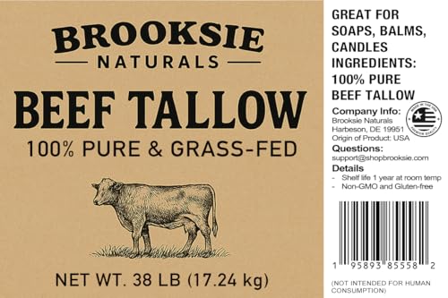 7 Lb. Grass Fed Beef Tallow B287