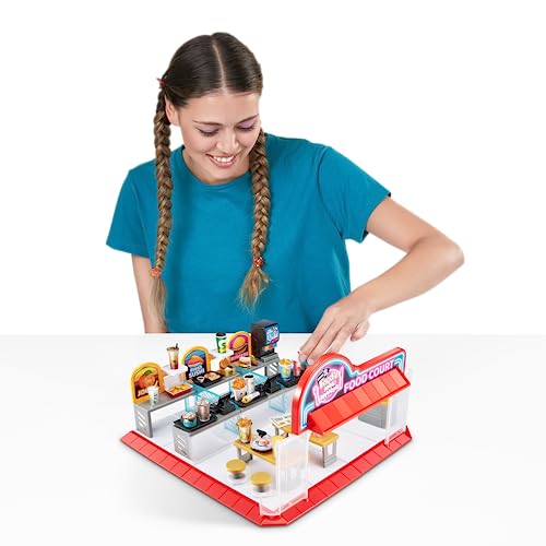 Mini Brands Foodie Series 2 Food Court Playset with 1 Exclusive Mini B713307