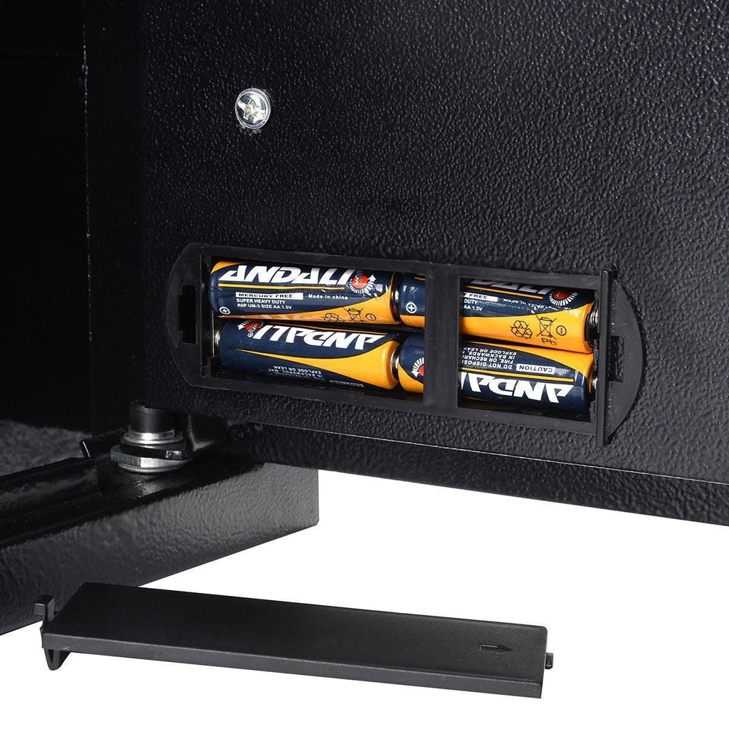Black 14x22 Digital Depository Drop Cash Safe Box N19791