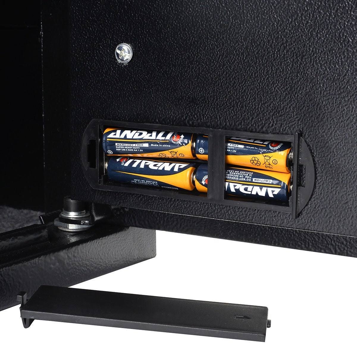 Black 14x22 Digital Depository Drop Cash Safe Box N19791