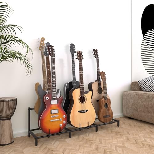 3-Piece Floor Guitar Rack with Amp Support K627022
