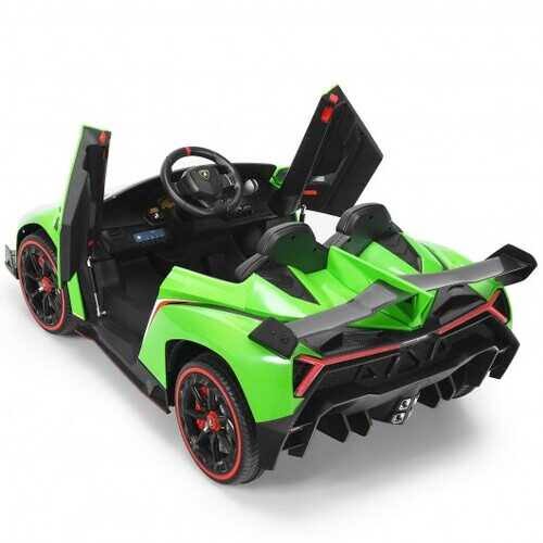 Green 12V 2-Seater Licensed Lamborghini Kids Ride on Car with RC Q303920