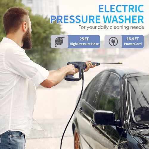 Electric Pressure Washer 4800PSI 3.2GPM with Foam Cannon V38963
