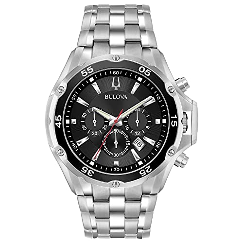 Stainless Steel Chronograph Quartz Watch G496